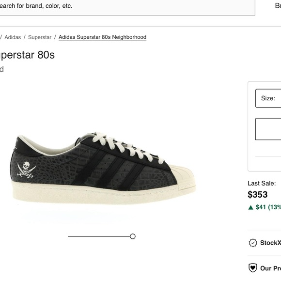 ADIDAS - SUPERSTAR 80s Consortium Series - BRAND NEW / NEVER WORN / IN BOX - - Picture 2 of 14